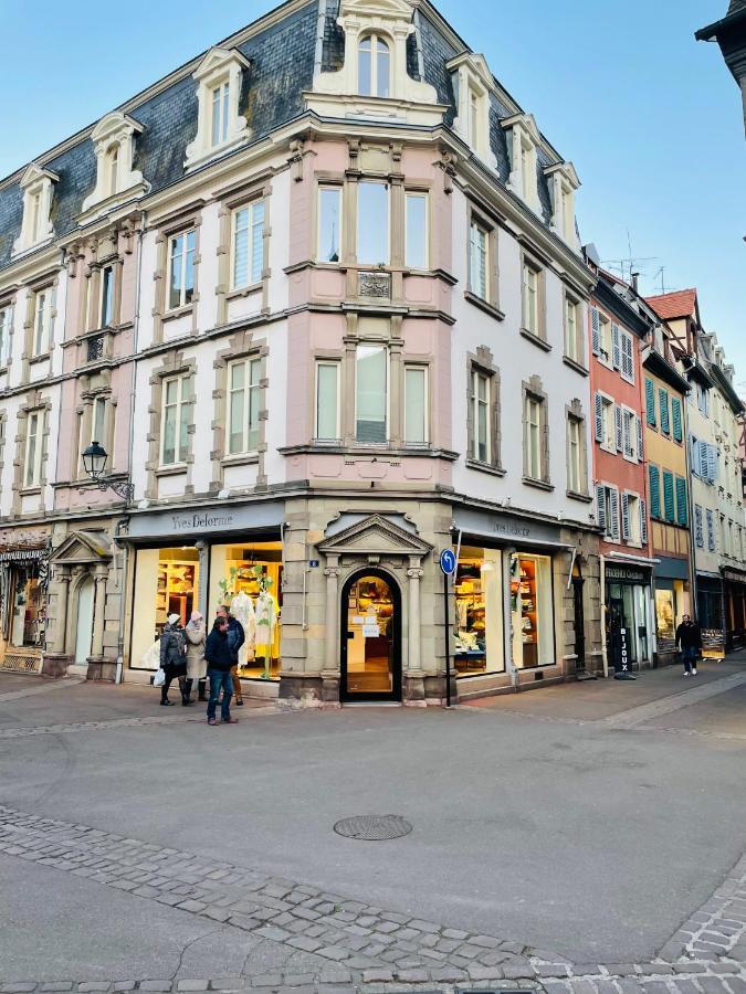 Ferienwohnung Le Cathedral View Colmar - Centre Historique - Parking Prive Gratuit Exterior foto